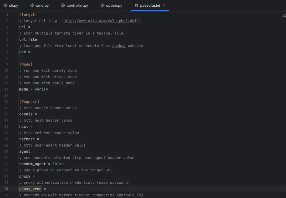 pocsuite3安全工具源码分析项目结构AttribDict类解析地址处理代码分析动态poc加载多线程与输出加载